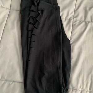 Abercombie and Fitch small black leggings